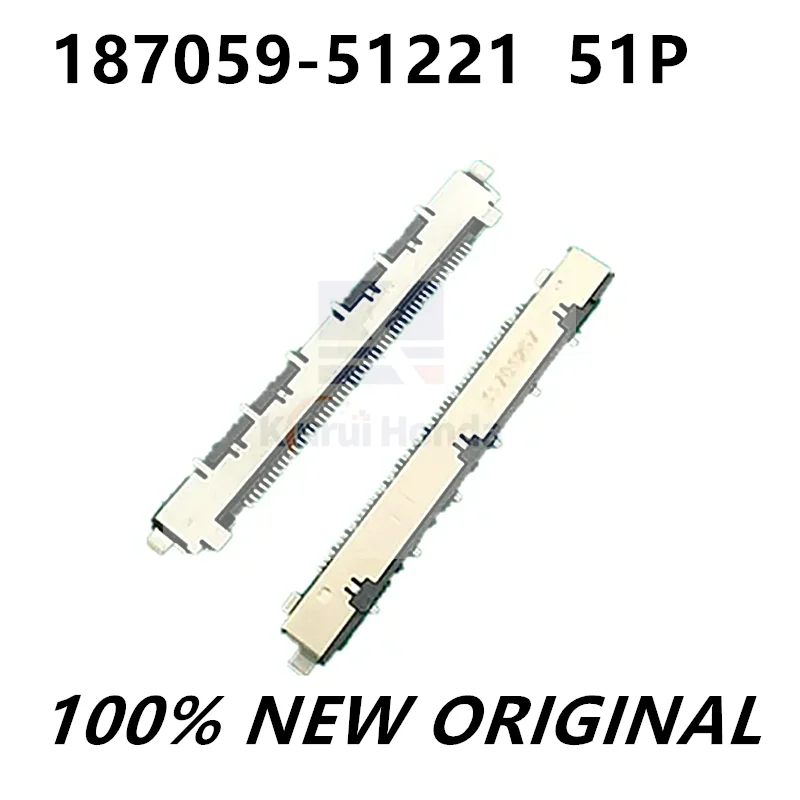 51P signal original 187059-51221 LCD screen LVDS interface replaces FI-RE51HF   new stock