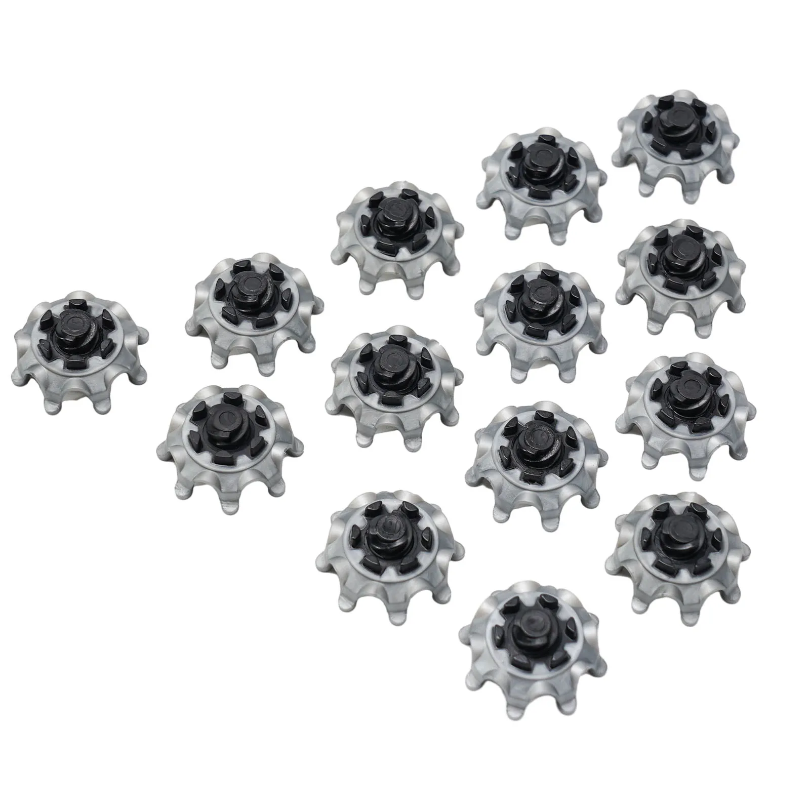 28pcs Golf Spikes For Men Strong Grip Replaceable Spikes Horizontal And Vertical Soft Spikes Suitable For TPR Golf Spikes