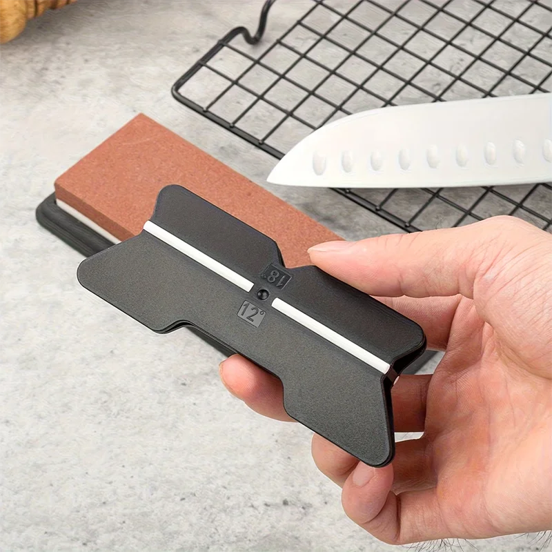 1pc 4-In-1 Fixed-Angle Knife Sharpener Diamond Ceramic Rods For Kitchen Hunting Pocket Knives Fast Edge Repair kitchen Tools