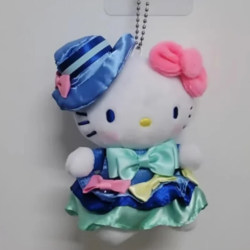 Sanrio Hello Kitty Purple Fairy Skirt Plush Pendant Doll Cartoon Keychain Pendant Backpack Decor Stuffed Toy Birthday Xmas Gifts