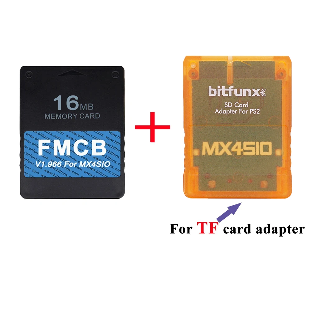 BitFunx V1.966 8/16/3264 メガバイト FMCB PS2 カード OPL 1.2.0