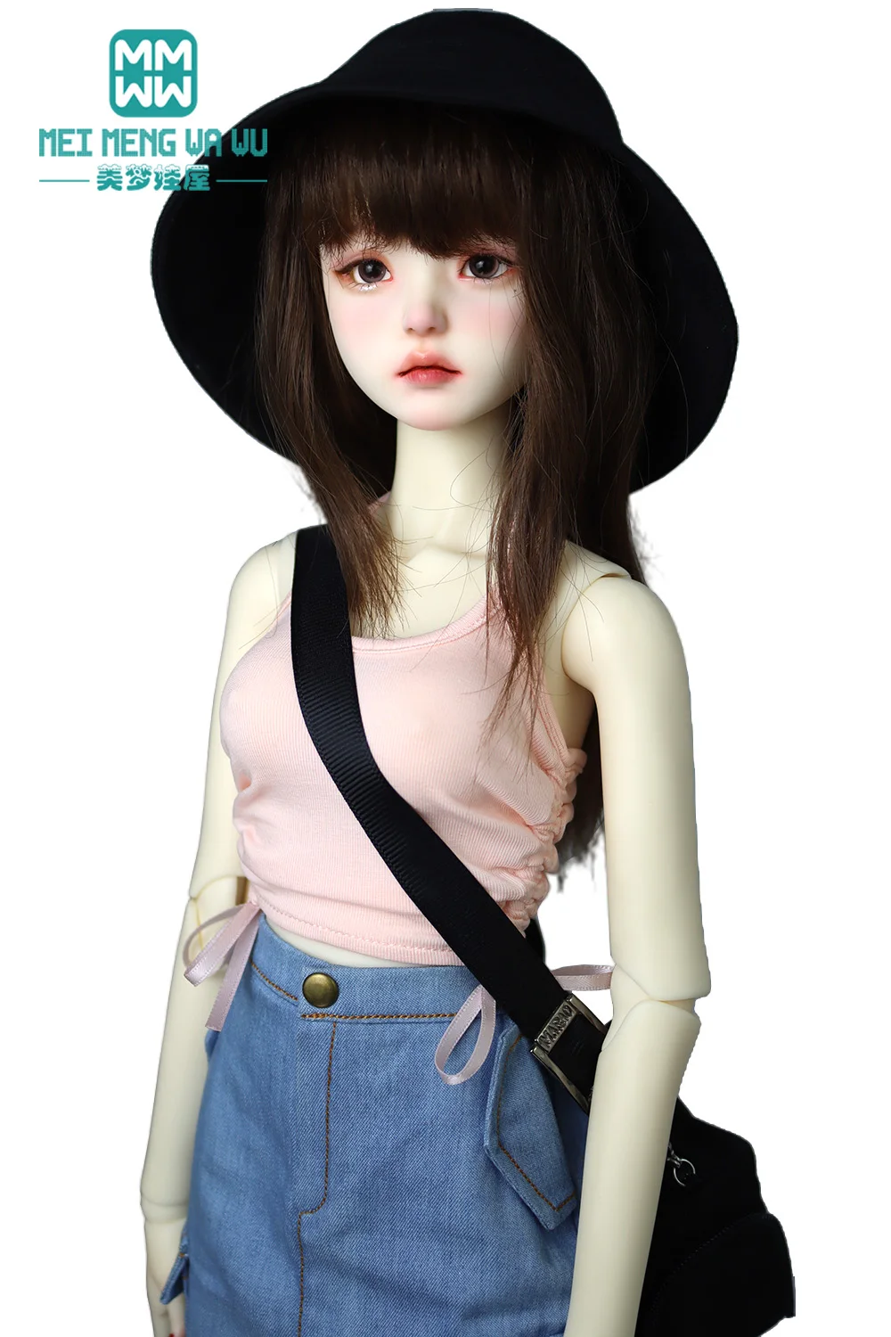 1/4 1/3 BJD Doll SD DD toy ball joint doll accessories Stylish drawstring camisole Girl Gift