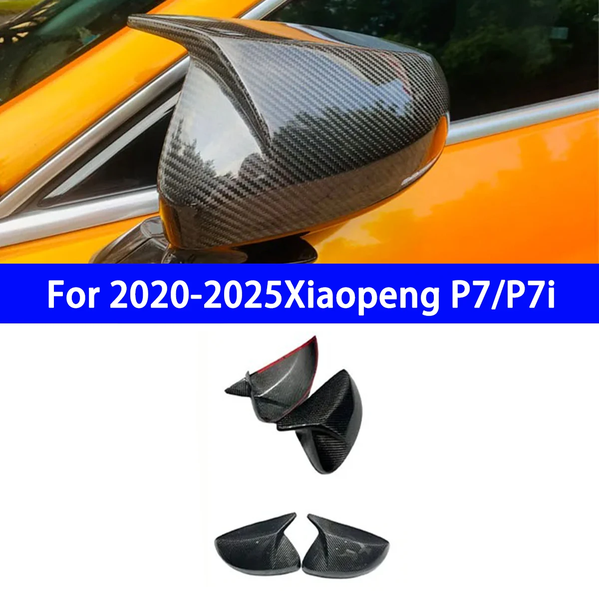 

Suitable for Xiaopeng P7/P7i Rearview Mirror Housing P5 Carbon Fiber Reverse Mirror Housing Xiaopeng Appearance New Product