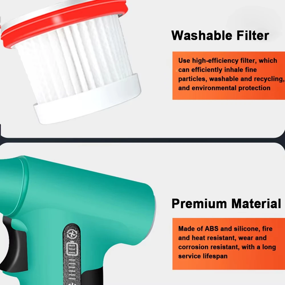 150 واط 7.4 فولت 3000 مللي أمبير 130000 دورة في الدقيقة منفاخ هواء قابل لإعادة الشحن بدون فرش 3 سرعات لاسلكية فائقة القوة مروحة توربو صغيرة ضاغط هواء