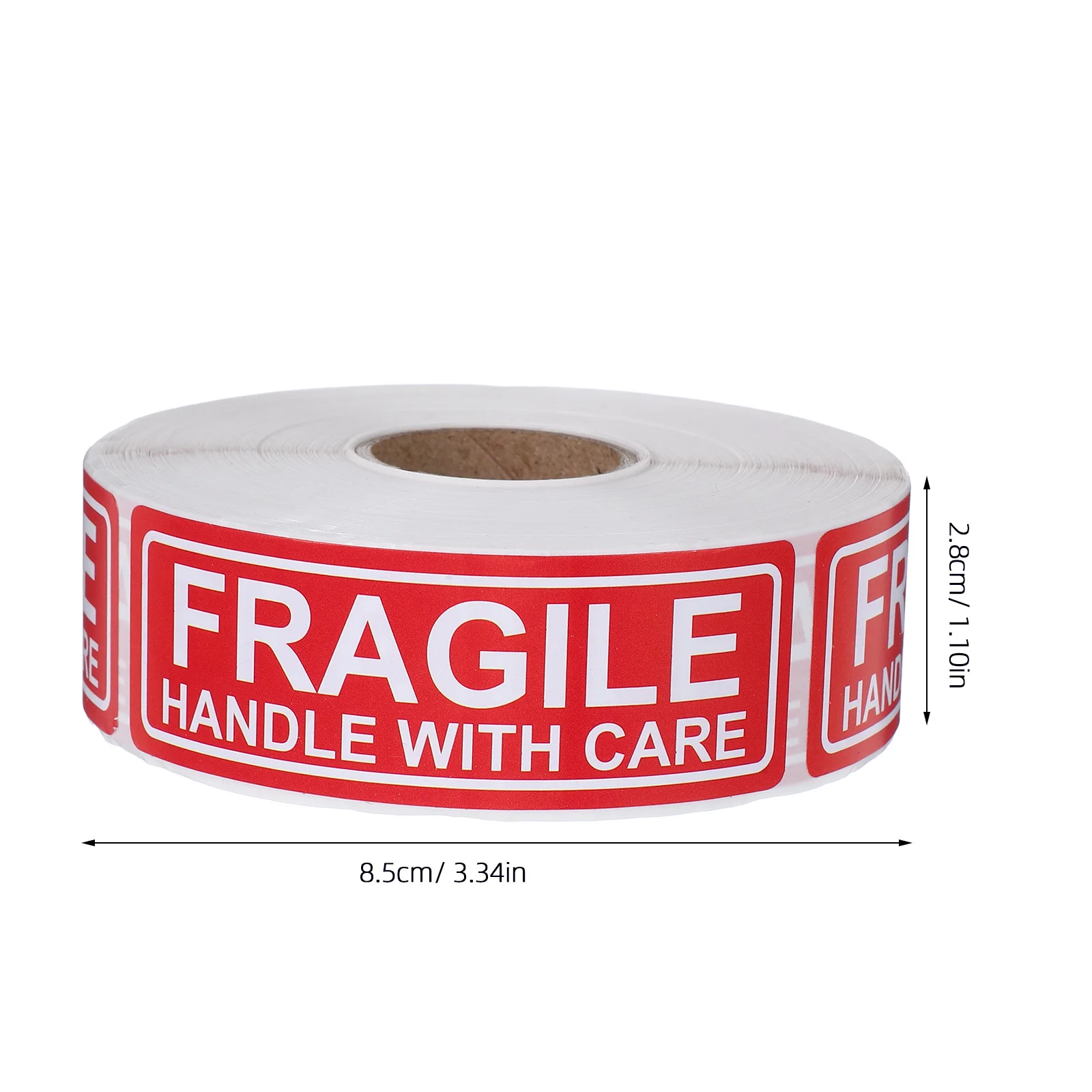 1 Rol Stiker Fragile Perhatikan Saat Pengiriman Label Perekat Peringatan Barang Fragile Stiker Pindahan Perhatikan Saat Pindahan