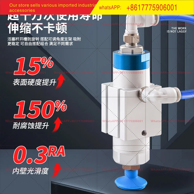 VFG20-10VP Pneumatic vacuum adsorption with suction cup 30-20-10 single-acting manipulator holding suction cup cylinder