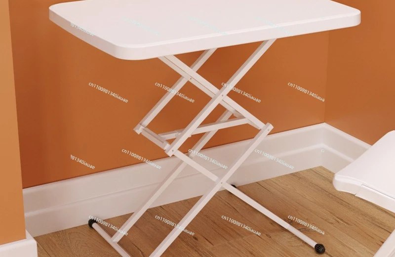 Folding Computer Desk Bedside Table Lifting Study Table Portable Plastic Desk Desk Writing Table Folding