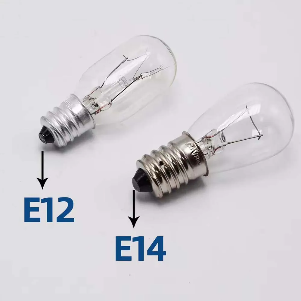 HoneyFly 5pcs Range Hood Incandescent Lamp Bulb E12/E14 24V 30V 110V 220V Machine Tool Instrument  Light