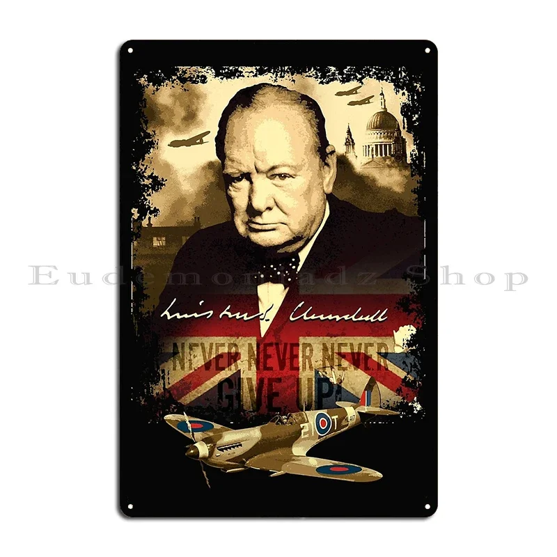 Never Give Up Winston Churchill Quote 