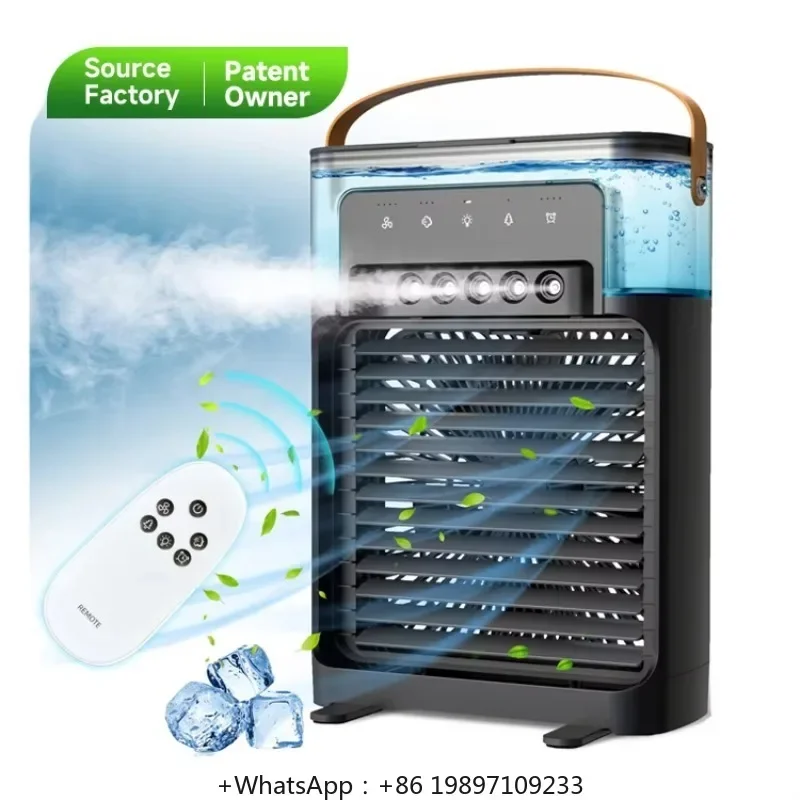 

HOTSALE Appliances Portable Rechargeable Water Spray Cooling Small Air Coolar Fan Water Air Cooler Dc