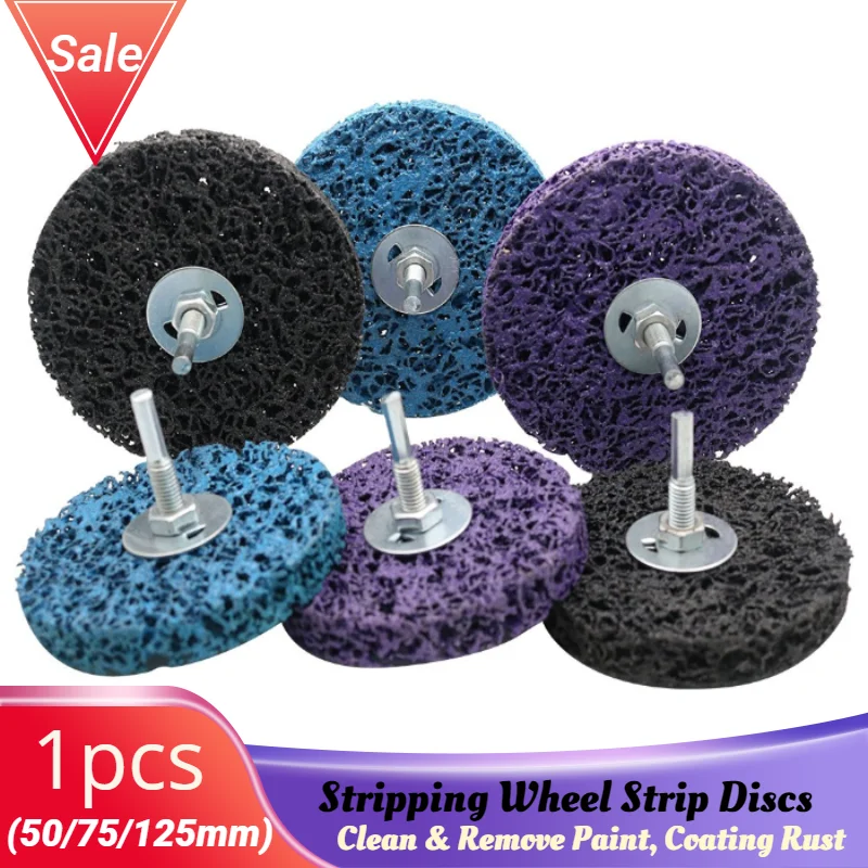 

1 Pcs Stripping Wheel Strip Discs for Angle Grinders Clean & Remove Paint, Coating Rust for Wood Metal Fiberglass Work