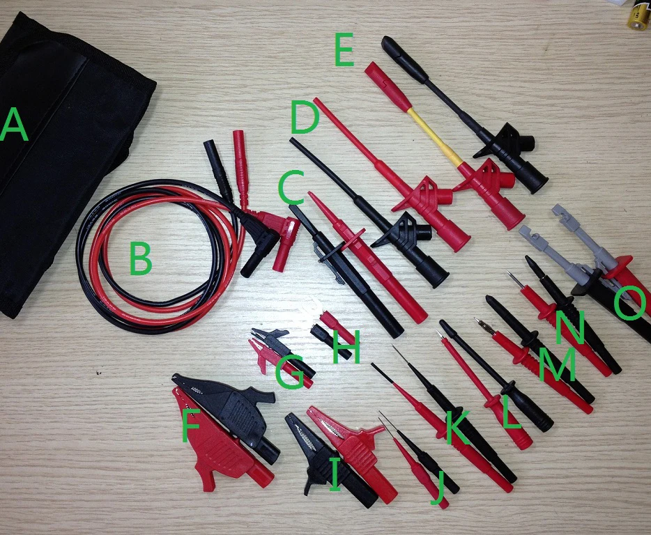 TK3300 non-destructive testing and repairing car circuit barbed wire multimeter needles Set  DDM Probe Kit