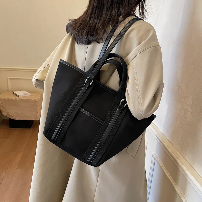 

Women Tote Bags Canvas Patchwork Shoulder Crossbody Bags Casual Travel Shoulder Bags For Ladies Shopper Purse Handbags