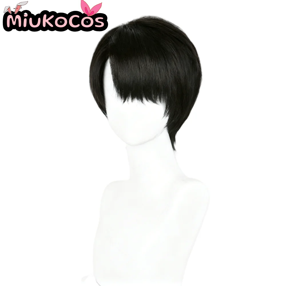 EN STOCK Levi Ackerman Capitán Levi Cosplay peluca MiukoCosplay Anime ataque a los Titanes Cosplay