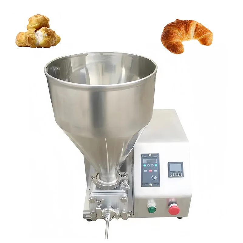 Bread Donut Filling Chocolate Injector Machines Puff Thick Cream Filling Machine