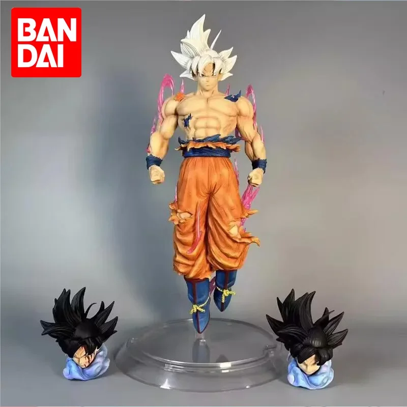 

BANDAI 35 см фигурка Dragon Ball Son Goku Kakarotto Bejita Yonsei три головы аниме фигурки статуя из ПВХ модель экшн-фигурка подарок