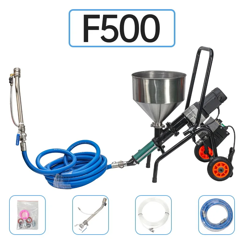 Multifunctional high pressure cement ceramic tile hollow drum grouting anti-theft window mortar joint caulking grouting machine