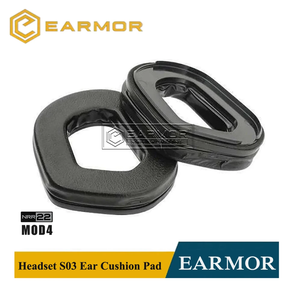 Opsmen Earmor Headset S03 Silicone Gel Ear Cushion Pad for M31/M32/M31H/M32H Headset