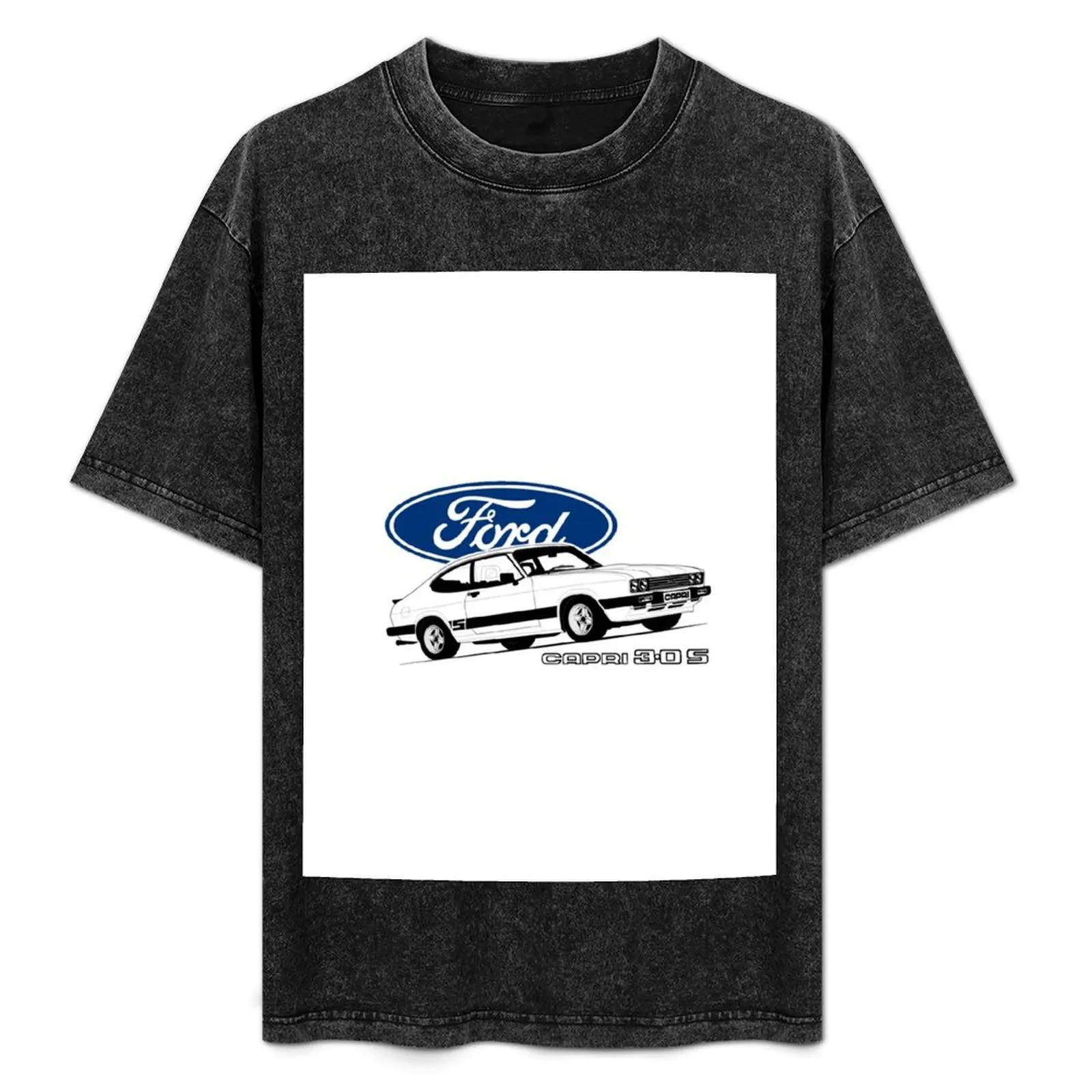 

Ford Capri 3.0 S T-Shirt Blouse quick-drying funny meme t-shirts big and tall t shirts for men