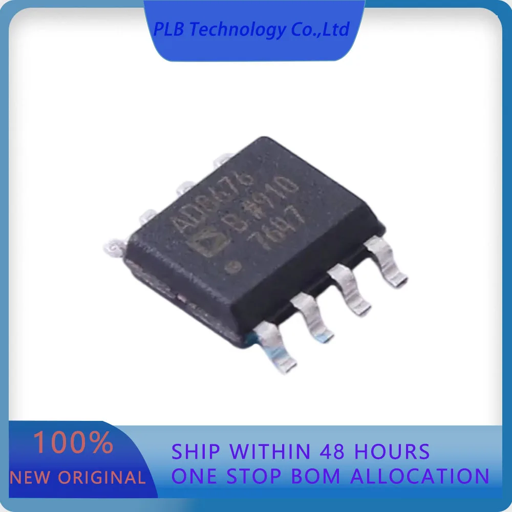 AD8676BRZ-REEL7 AD8676  12uV 2nA 2.5V/us 10MHz 2 Rail-to-Rail Output SOIC-8 Precision Op Amps Original Stock