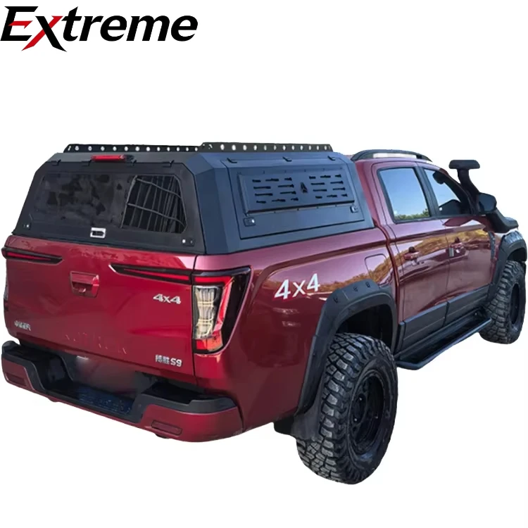 extreme:Factory Direct Sales Waterproof Aluminum Alloy Hard Type Canopy Pickup Truck Bed Covers for Ford F-250 6.5FT No Drill