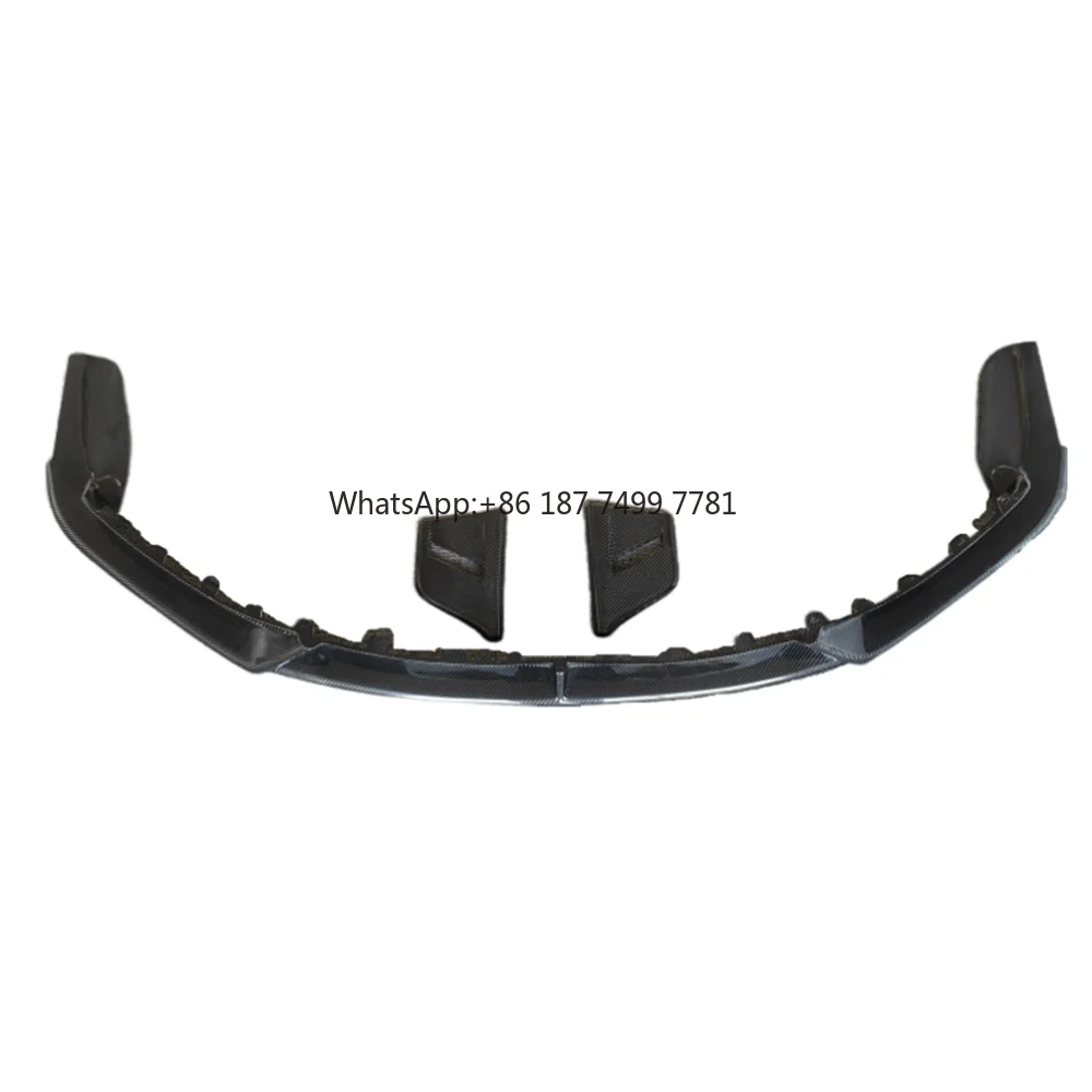 

Used for . 992 911 Modification with Genuine Carbon Fiber X-style Front Bumper Lip Body Kit