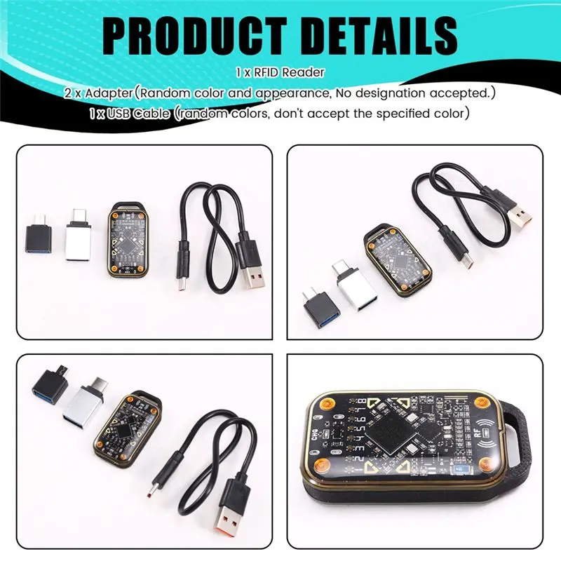 B68A Chameleon Ultra RFID Chip Reader Smart Card Emulator 125Khz 13.56Mhz ID IC Card Decode Duplicator With Restart Function