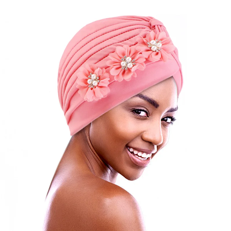 

Мусульманский женский хиджаб с цветком рака, капот, химиотерапия, внутренняя шляпа, головные уборы, тюрбан, арабский индийский повязка на голову от выпадения волос, шапочки, чехол Mujer