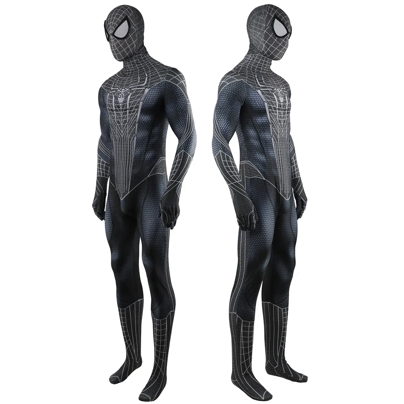 الكبار الرجل العنكبوت تأثيري فانتيسي زي مزيج سوبر هيرو مايلز موراليس فيلم تأثيري هالوين كرنفال cadeau مشط #2