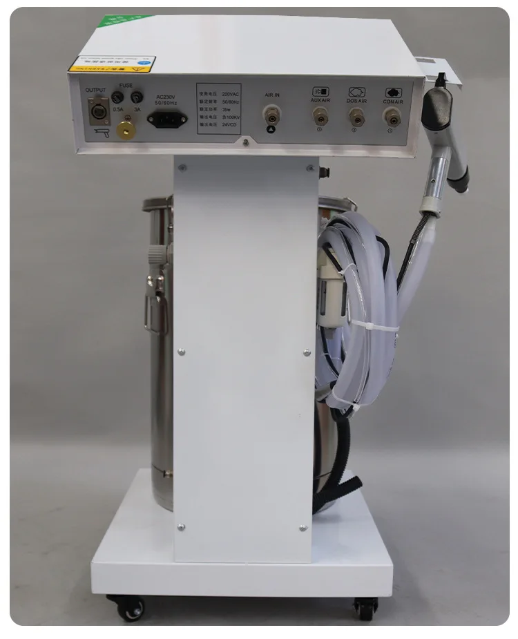 Heat-resistant KCI High-voltage Powder Spray Generator Evenly Sprays Powder Without Dead Angles Electrostatic Powder Spray
