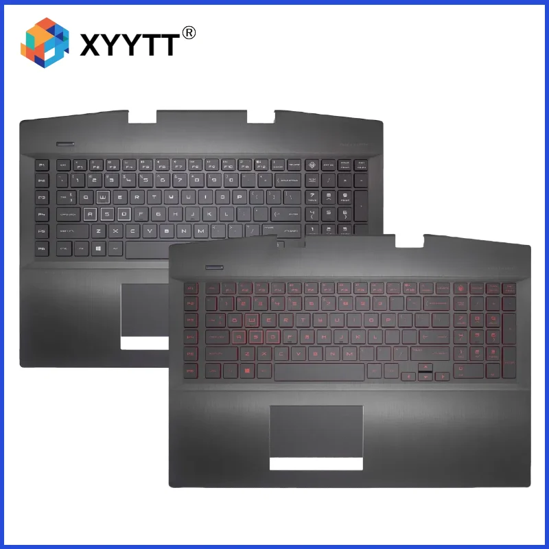 

Replace New For OMEN 17-CB TPN-C144 Laptop Upper Case Palmrest Cover C Shell US Backlight Keyboard With Touchpad