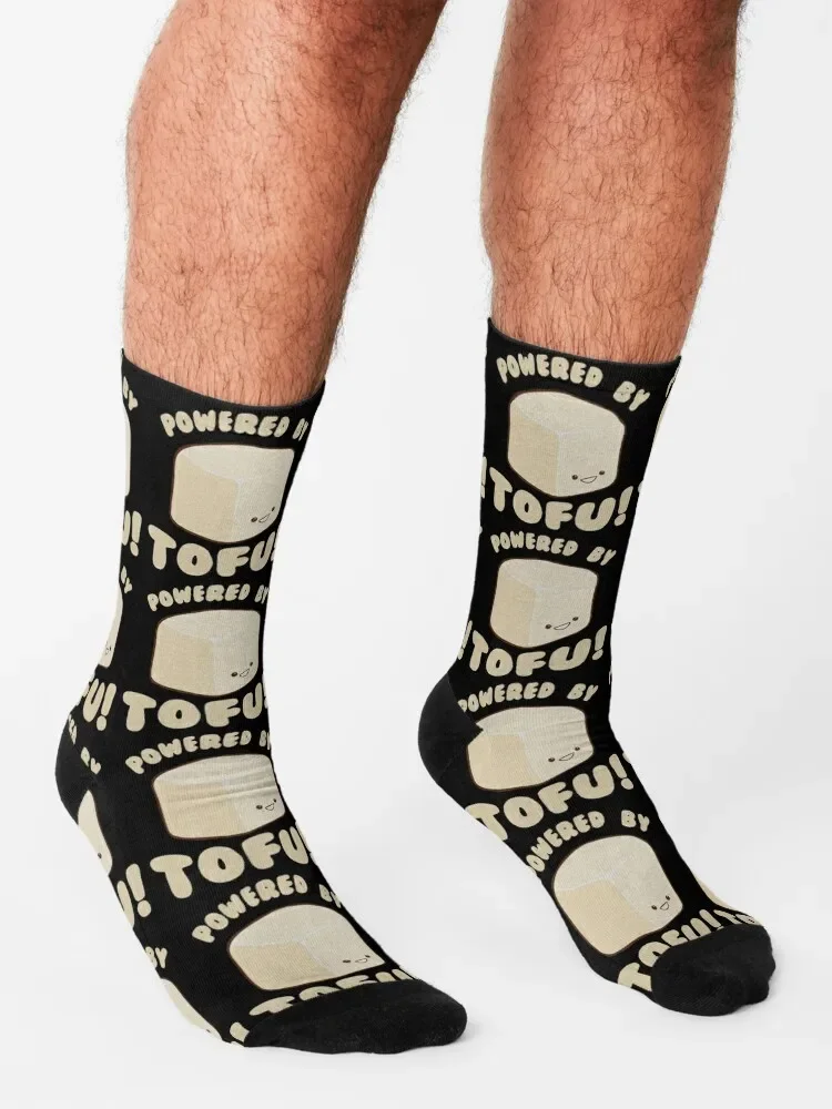 Angetrieben von Tofu vegane Socken viele thermische Mann Wintersport Strümpfe Junge Kind Socken Frauen