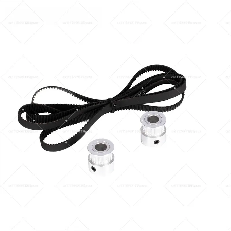 Z-Axis GT2 Timing Belt Pulley Kit, 24 Teeth Synchronous Wheel 1068/1210/1440mm for 3D Printer