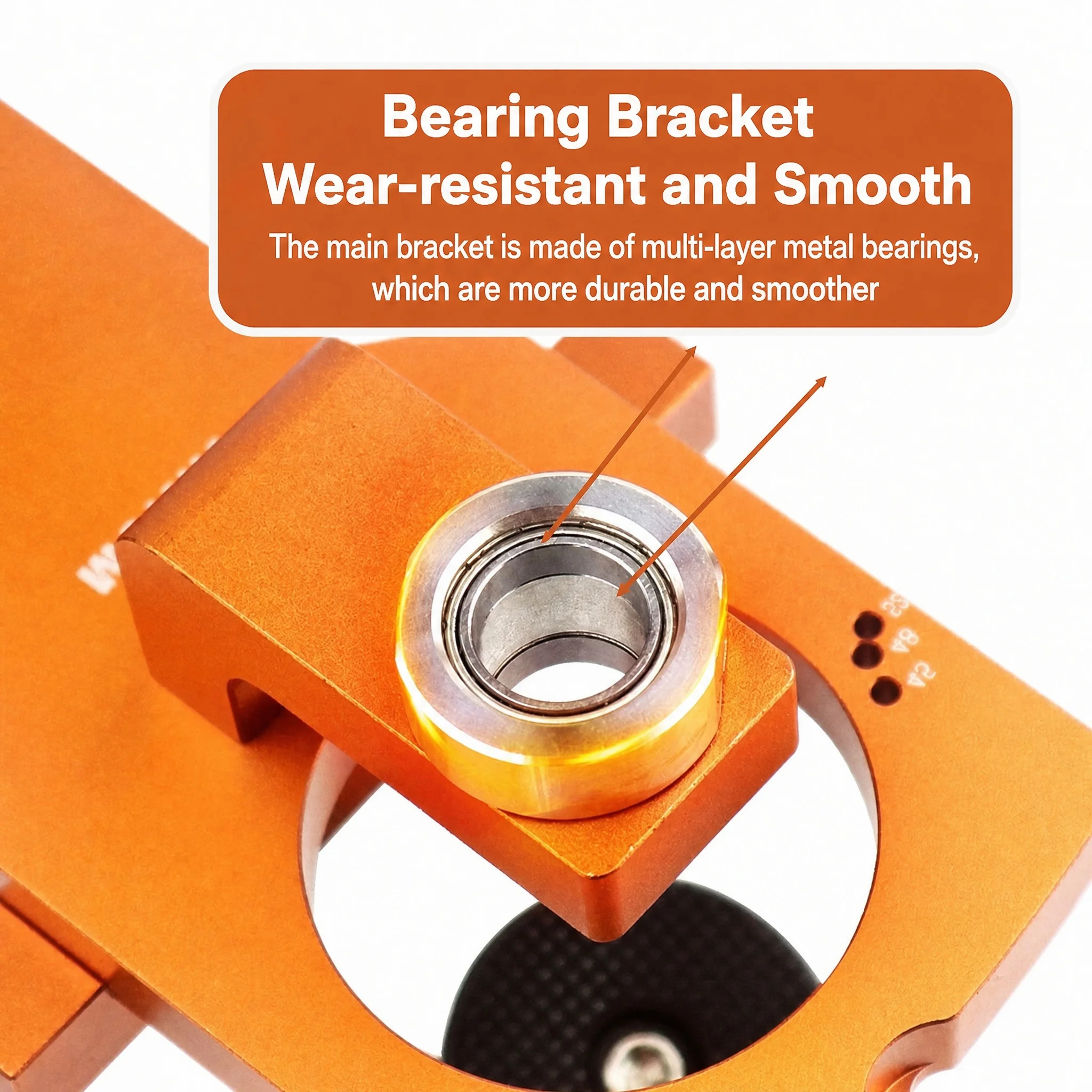 35mm Hinge Boring Jig Cabinet Door Hinge Hole Puncher Woodworking Drill Guide Adjustable 3-Hole Spacing Quick Clamp