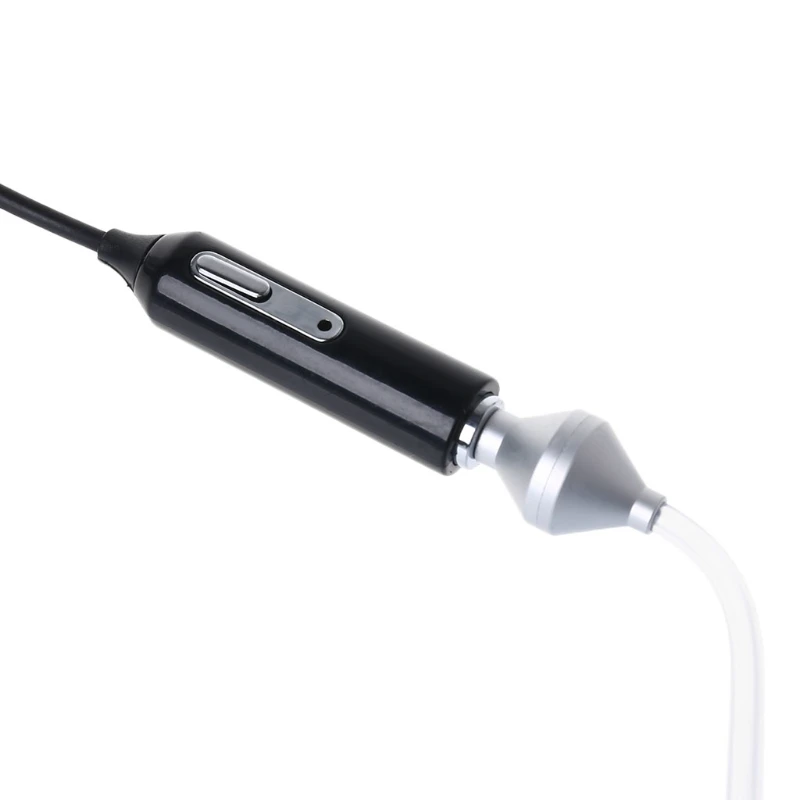 PQWN! 2-Pin PTT Mic Headset to 3.5mm Air Acoustic Tube Earpiece for Baofeng UV-5R 888s
