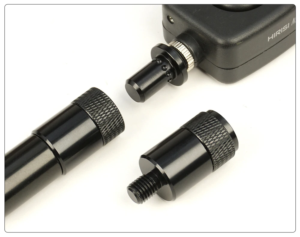 Hirisi 2 Stück Schnellwechsel-Anschluss zum Karpfenangeln, Aluminium-Twist-Lock-Adapter, sicheres und langlebiges Angelzubehör für Angelruten – Detail 5