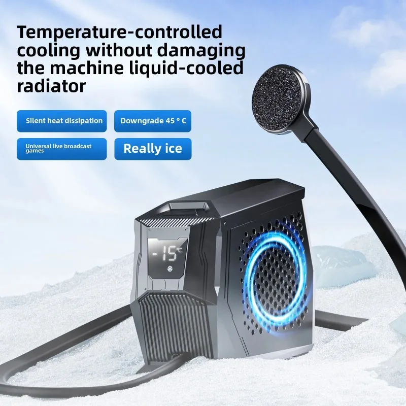 Mobile Phone Radiator, Water Cooling, Semiconductor 67W Refrigeration, Magnetic Attraction, Cooler