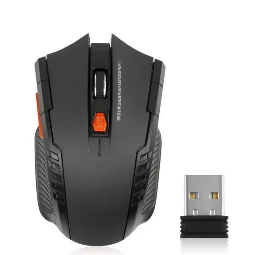 2.4G Wireless Mouse 1600DPI Optical Mouse Gamer for Computer 6 Buttons Wireless Mice with USB Receiver for PC Laptop Accessories