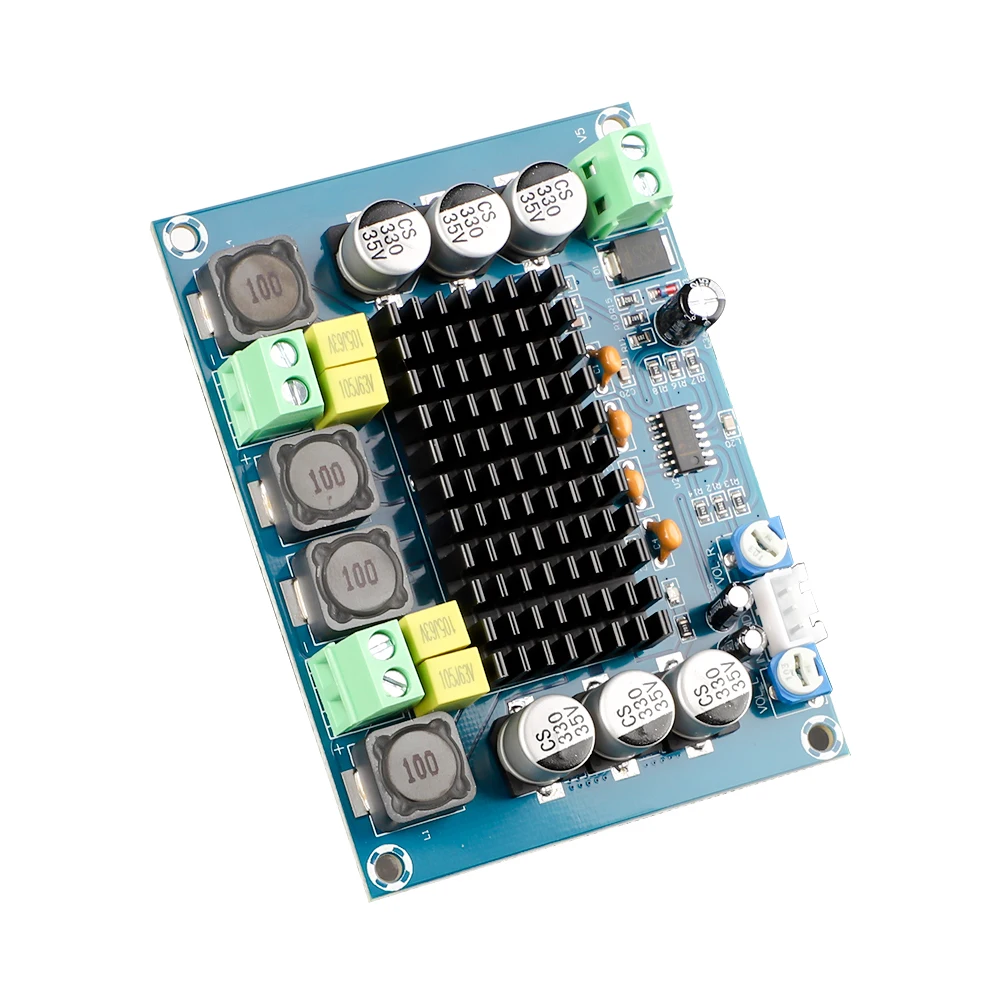 DC 12V 24V 2*120W Audio Verstärker Bord Dual Channel Stereo High Power Digital Audio Power verstärker Bord für Lautsprecher Musik