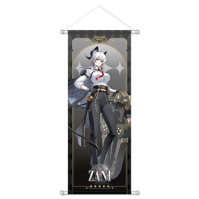 VIKAMA Alien Stage Wall Scroll Hanging Anime Tapestry Wall Hanging Bedroom Esports Room Home Decoration Gifts