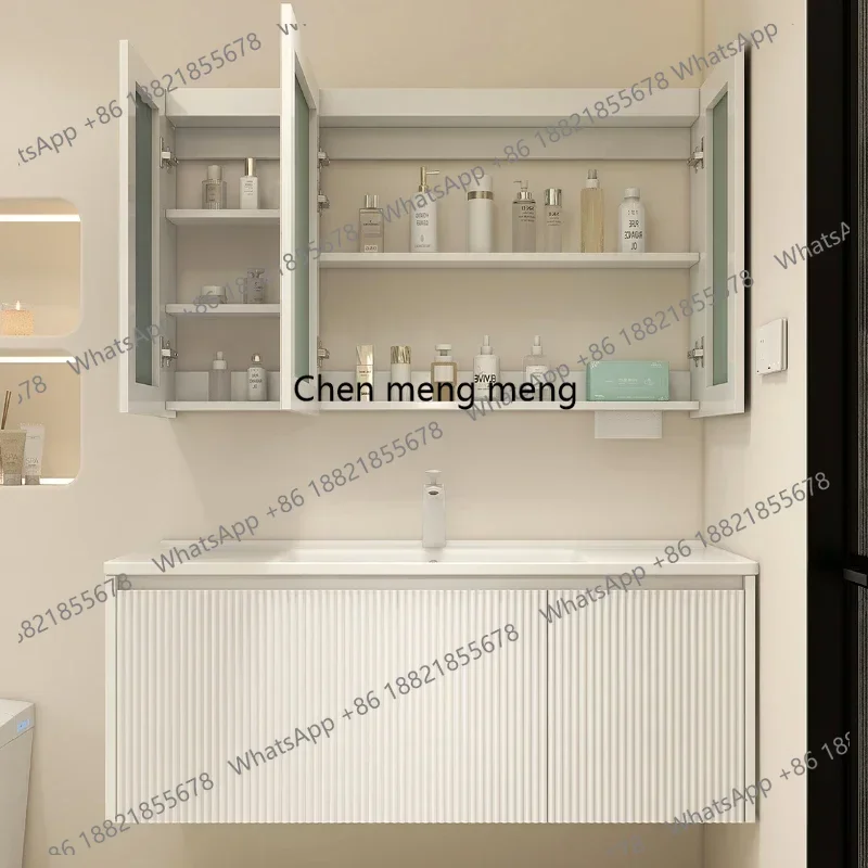 

Toilet Bathroom Cabinets Washbasin Storage Shelves Display Bathroom Cabinets Mirror Muebles Hogar Home Furniture