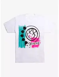 Camiseta de Blink 182, camisa Vintage de Rock, la gira mundial, tendencia, Color cómodo