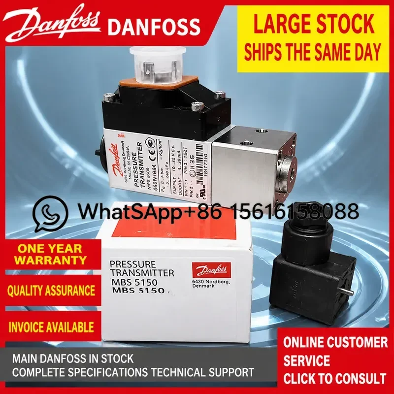 Danfoss MBS5100 Pressure Transmitter 060N1032 060N1033 060N1034 060N1035  060N1036  060N1037 060N1038  060N1039  060N1040