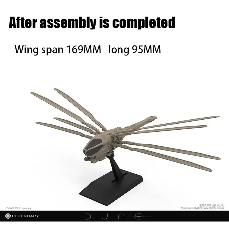 MENG assembly model kit MMS-011 adhesive free color separation assembly Eredi flapping wing aircraft