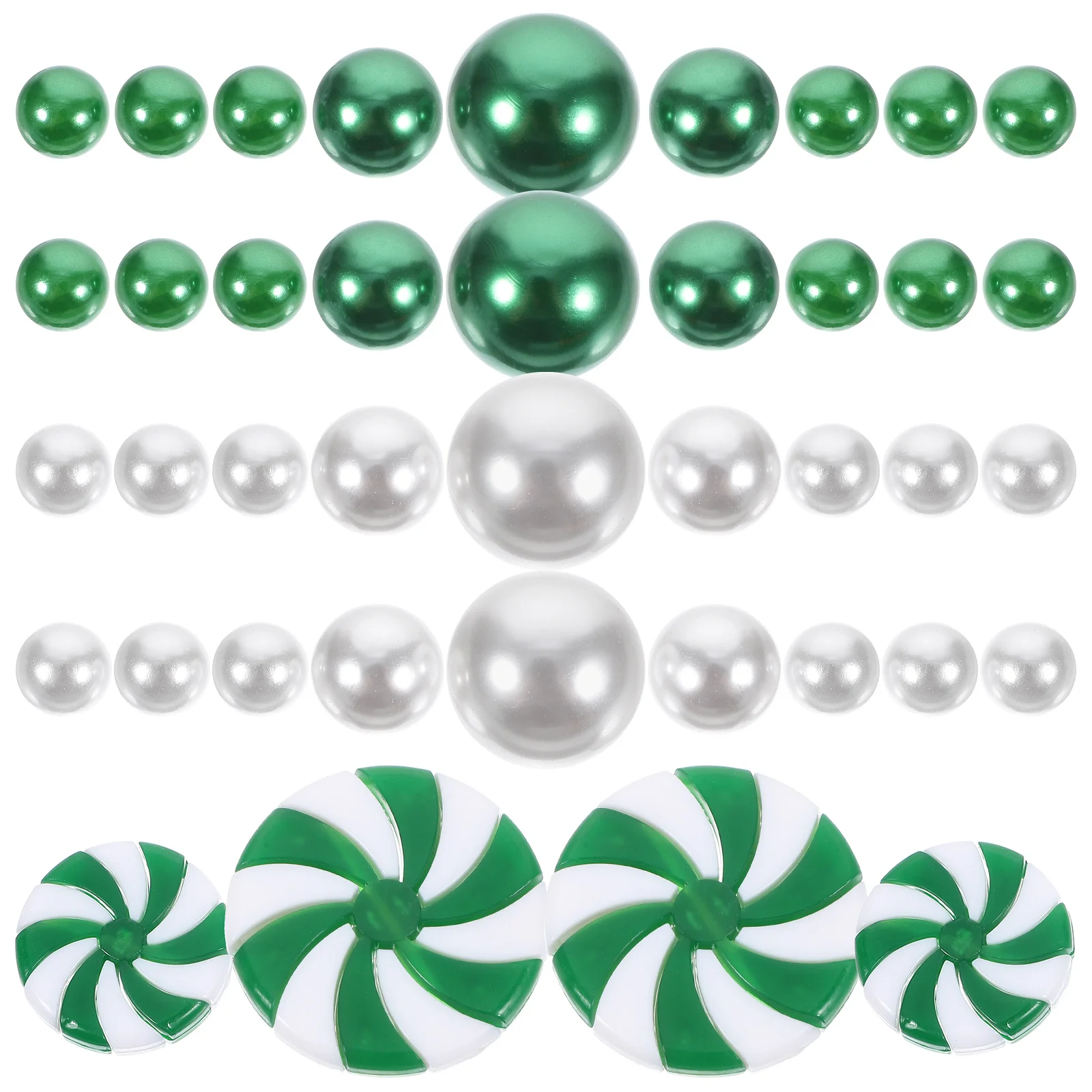 

1Set Christmas Floating Vase Filler Acrylic Beads Candy Charms for Table Decoration Xmas Vase Decor for Vases