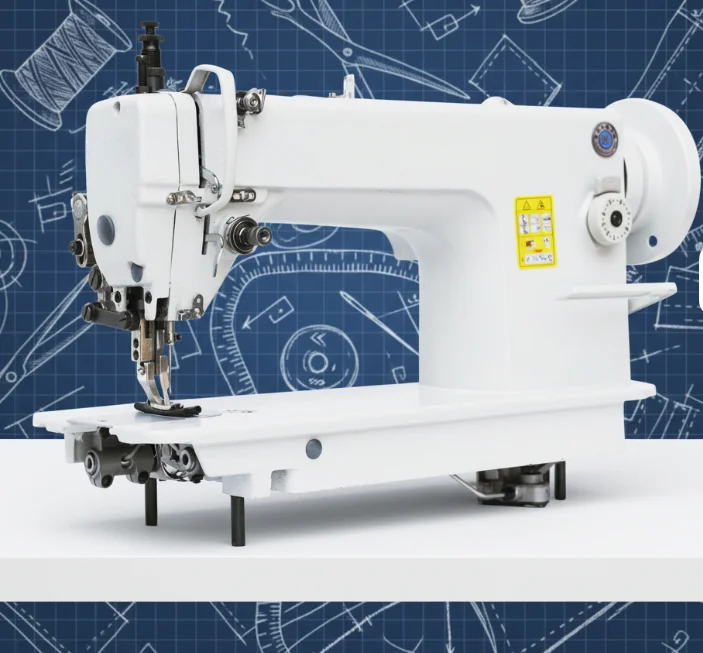 GC0617D Heavy Duty Lockstitch Industrial Sewing Machine for Garment Stitching - Durable Sewing Equipment