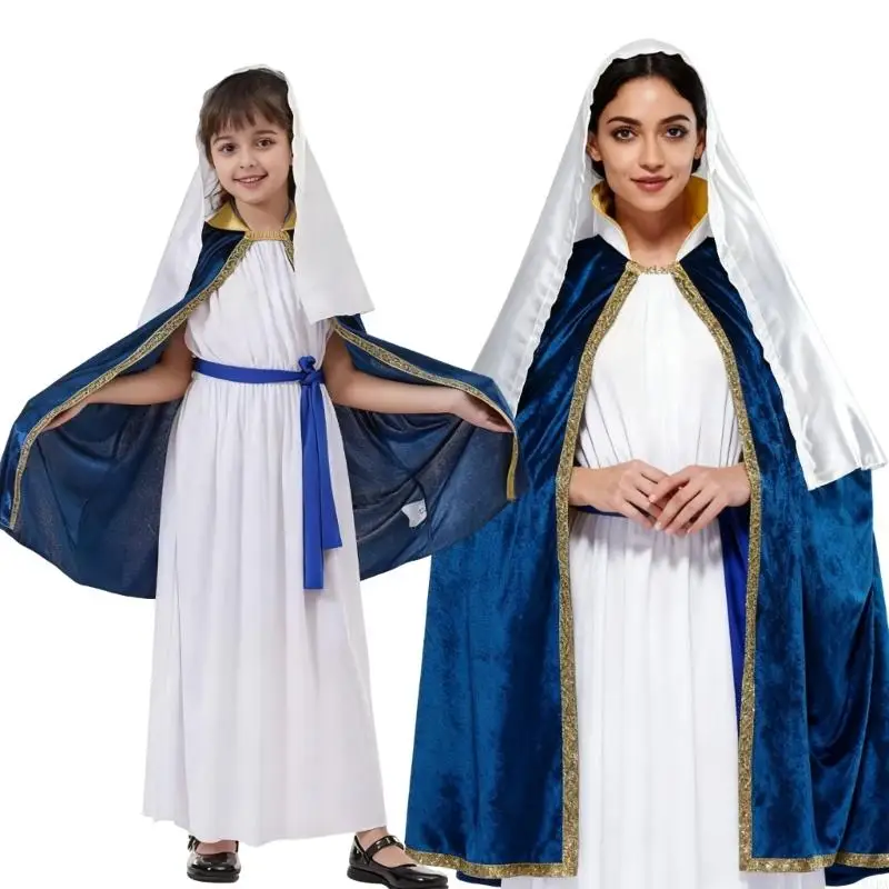 

Girls Costume Polyester Lightweight Breathable for Comfortable Long Wear 6XDA