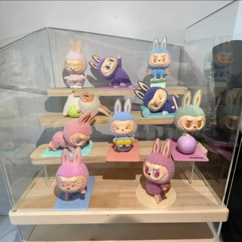 

POP MART THE MONSTERS Lazy Yoga Series Trendy Blind Random Box Toys Mystery Box Guess Bag Action Figure Surprise Gift