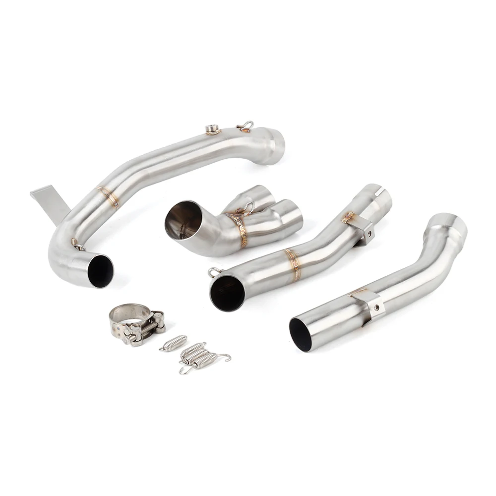 For Ducati Multistrada 1000 2004 2005 2006 2007 2008 2009 MTS 1000 04-09 Escape Motorcycle Exhaust Middle Link Pipe Slip-On