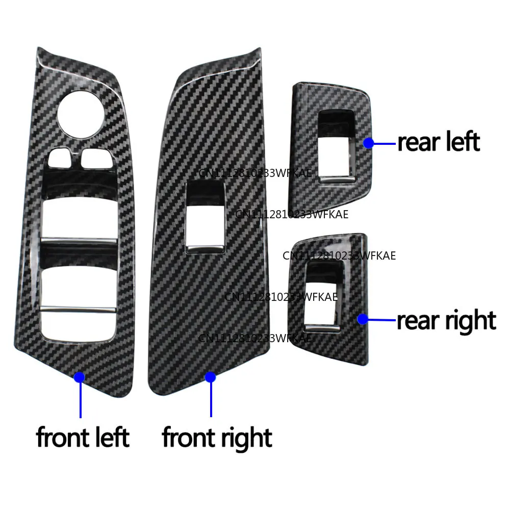 LHD Left Hand Driver Car Inner Door Armrest Window Lift Switch Button Panel Cover For BMW 5 Series G30 G31 F90 525i 530i 540i
